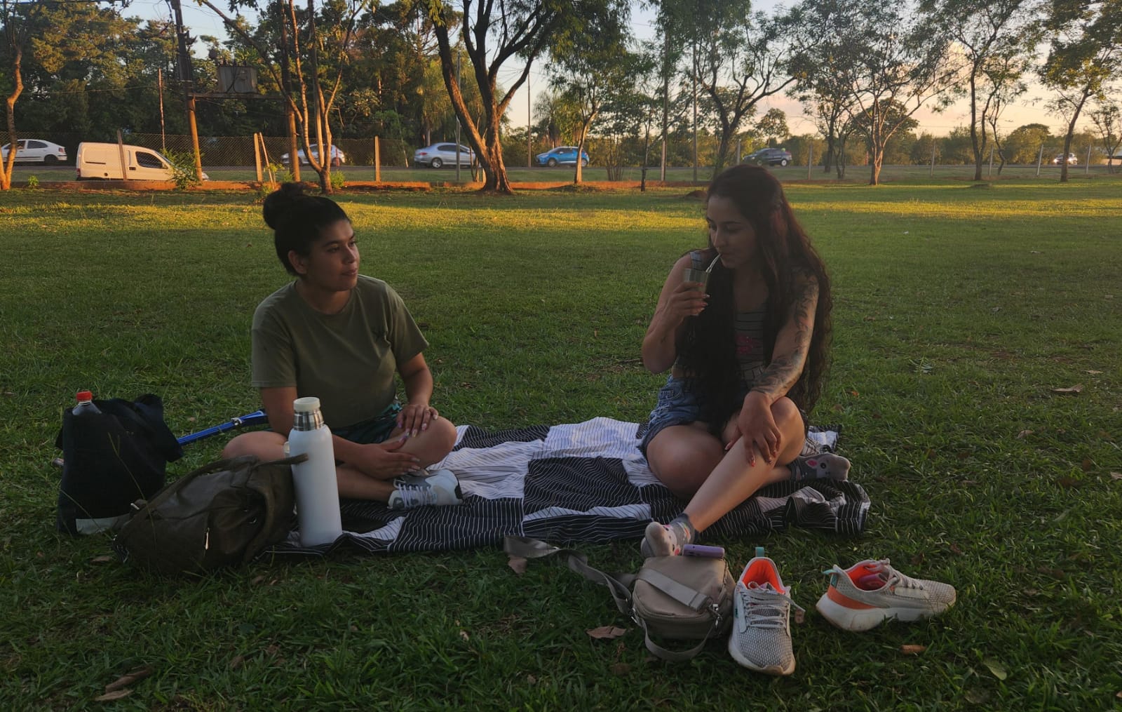 <p>El Parque de la Ciudad, un espacio verde elegido por las familias posadeñas</p>
