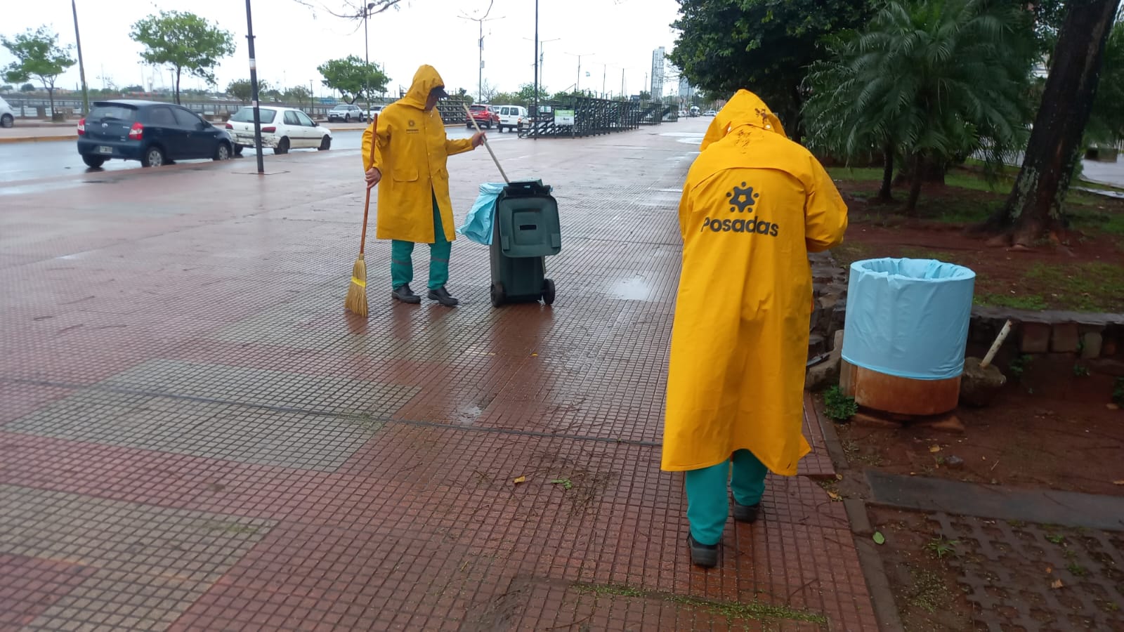 El Municipio despliega equipos de tareas tras las lluvias para garantizar