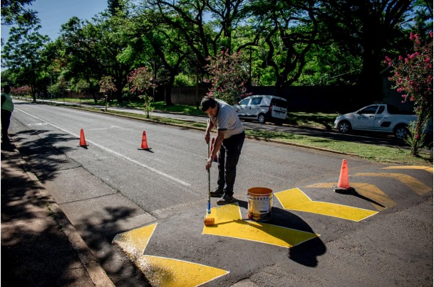 Posadas sigue con las demarcaciones de diferentes barrios de la ciudad