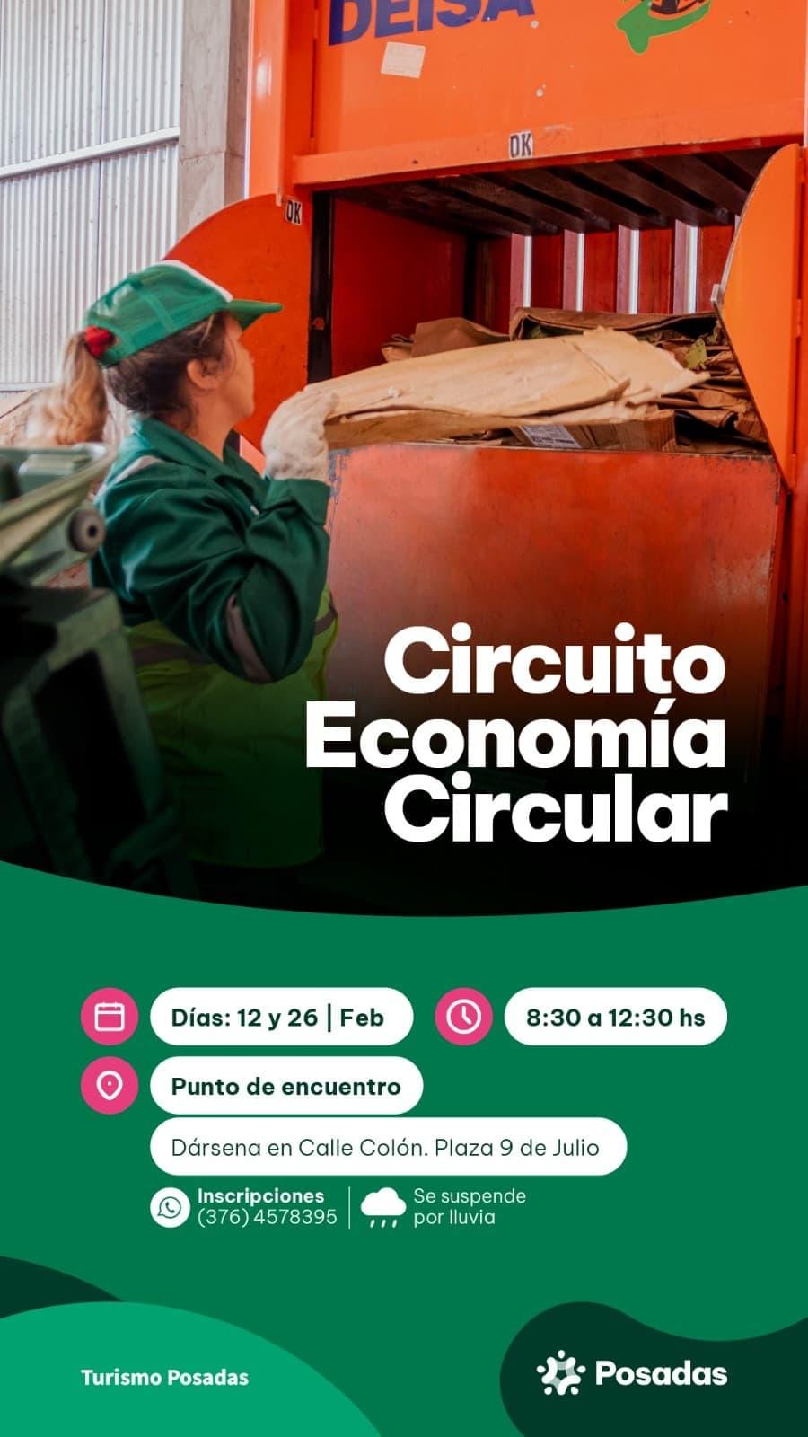 Posadas presenta paseos sustentables: un recorrido por la Infraestructura Verde y la Economía Circular