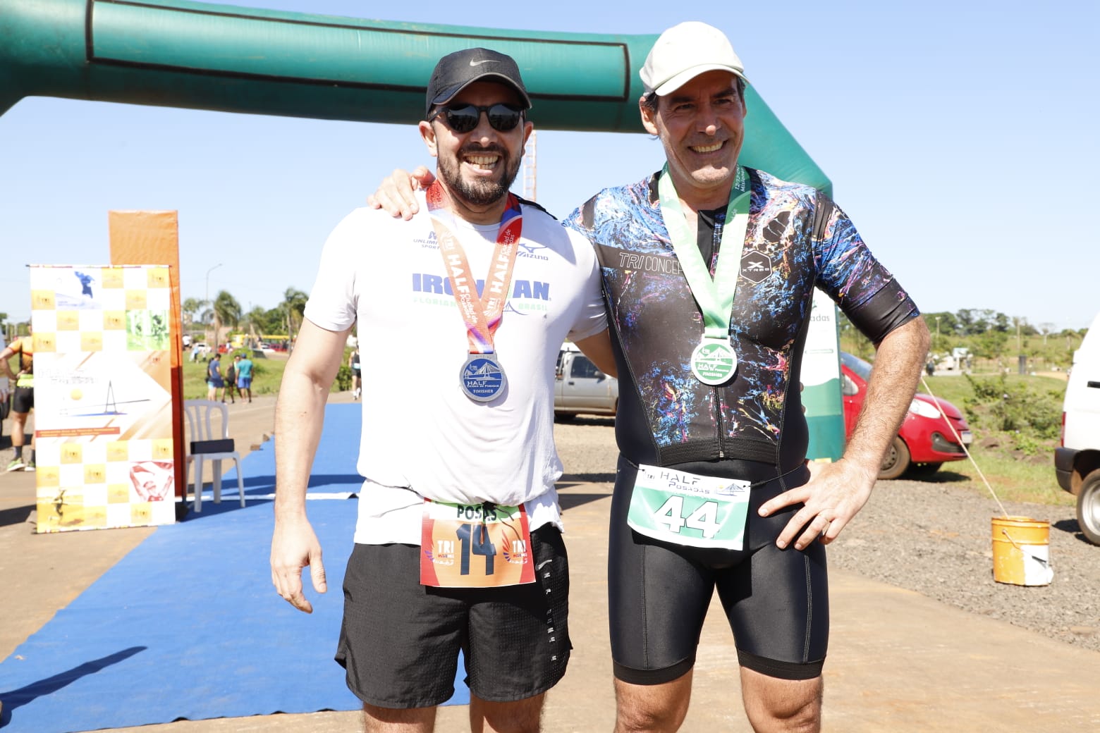 Más de 90 competidores participaron del Triatlón de Media y Corta Distancia en Posadas