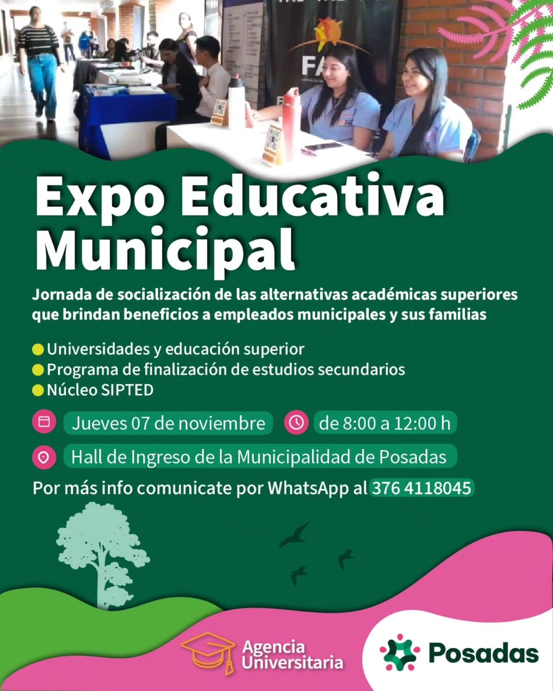 <p>Se realizará una Expo Educativa Municipal en Posadas </p>