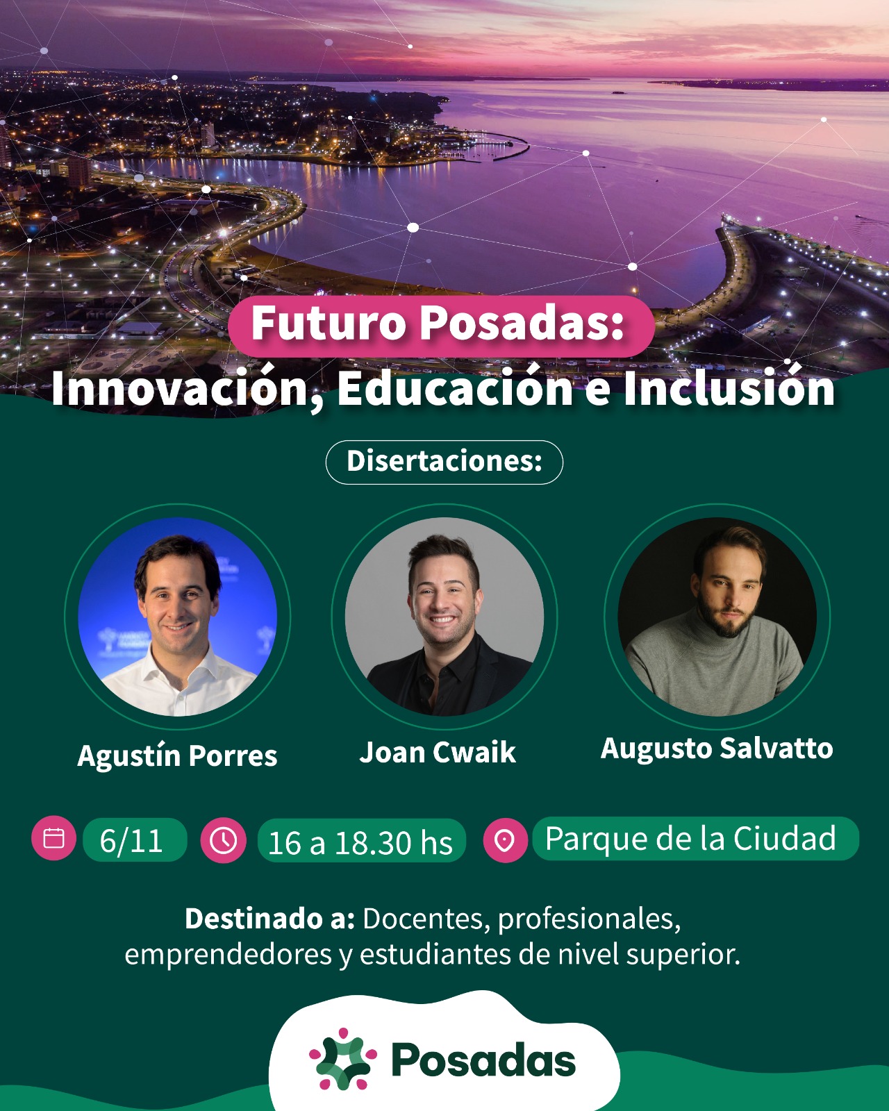 <p>Innovación y desarrollo: este miércoles comienza “Futuro Posadas”</p>