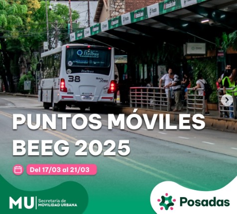 <p>Puntos móviles para el BEEG de esta semana</p>
