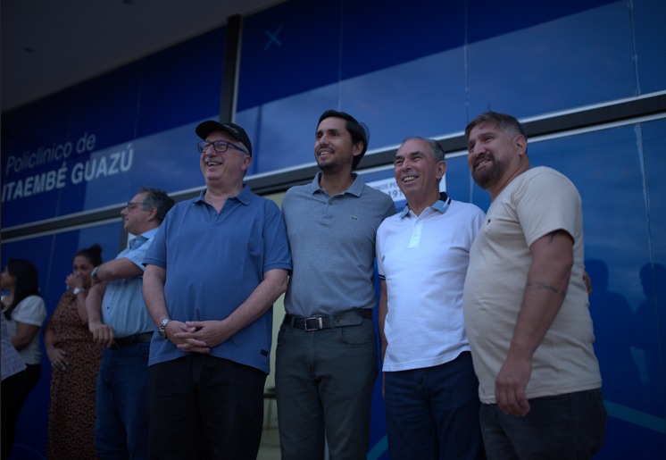 Posadas: El intendente acompañó la inauguración de un policonsultorio del IPS en Itaembé Guazú