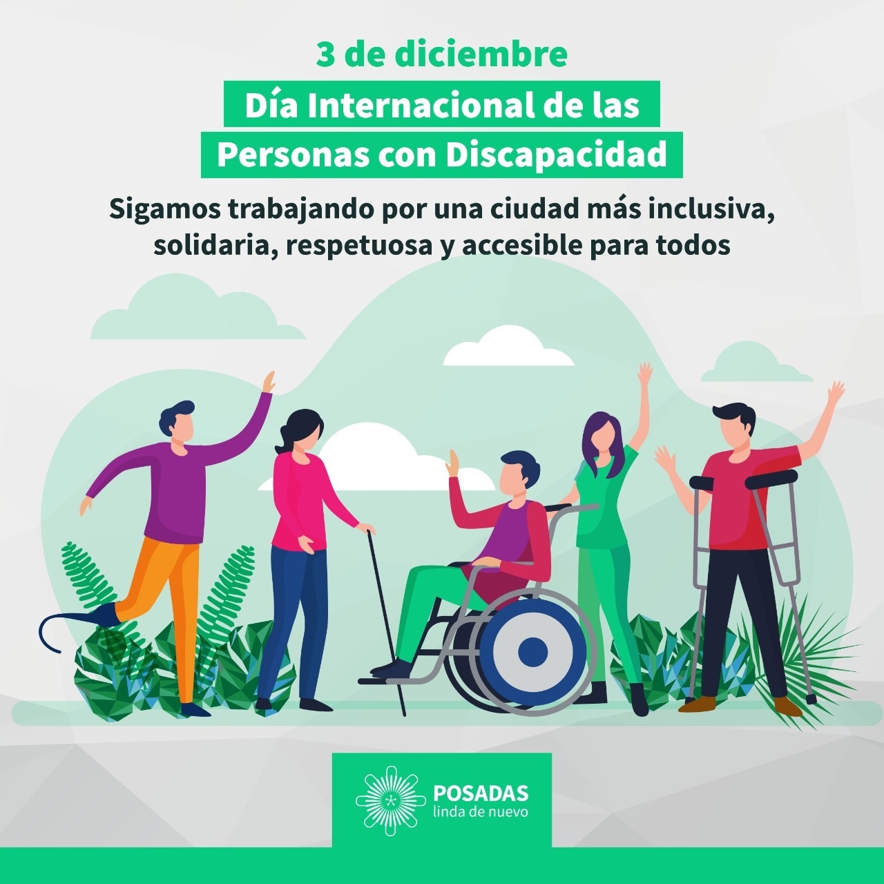 Se recuerda el Día de las Personas con Discapacidad