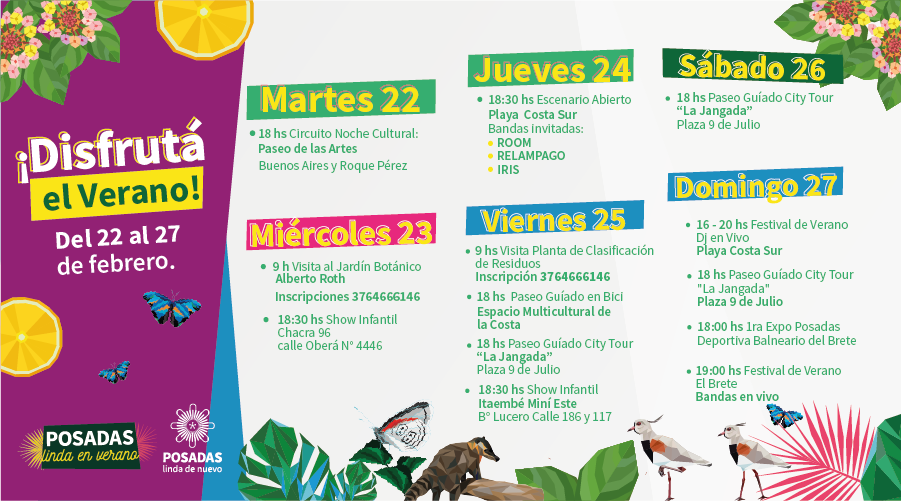 Disfrutá el verano todos los días de la semana